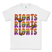 White rights rights rights pride Classic Tee - FaDigitalArtStudio