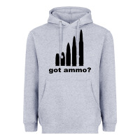 Heather Grey Got Ammo Heavyweight Hoodie - Bettercallsaul