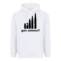 White Got Ammo Heavyweight Hoodie - Bettercallsaul