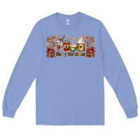 Colony Blue Christmas coffee cups Long Sleeve Tee - Artiststas