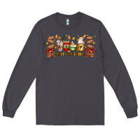 Smoke Christmas coffee cups Long Sleeve Tee - Artiststas