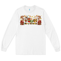 White Christmas coffee cups Long Sleeve Tee - Artiststas