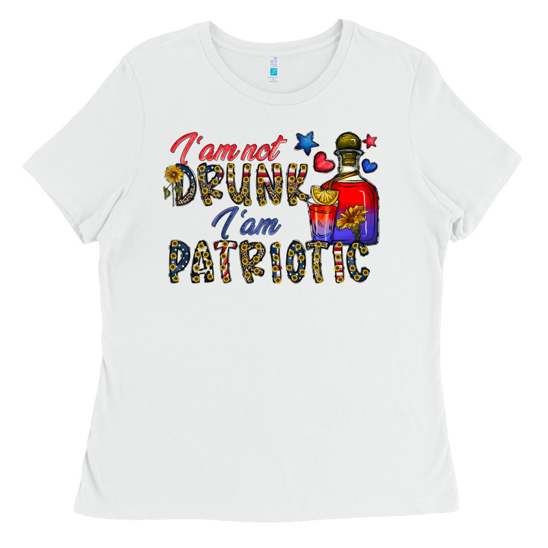 I'm Drunk I'm Patrıtoc Ladies Tee by CowhideDigitalArt | Teevron