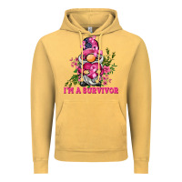 Vintage Mustard i'm a survivor gnome Vintage Hoodie - BarkalooDesign