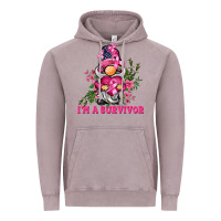 Vintage Zinc i'm a survivor gnome Vintage Hoodie - BarkalooDesign