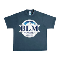 Midnight Navy buschs shirt light matters t shirt, BLM buschs shirt light matters Urban Heavy Tee - artisFamous