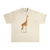 Sandshell Giraffe Urban Heavy Tee - artisFamous
