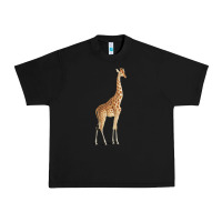 Black Giraffe Urban Heavy Tee - artisFamous