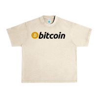 Sandshell vintage look bitcoin Urban Heavy Tee - artisFamous