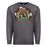 Charcoal Heather Football Rainbow Premium Sweatshirt - RanaPortraitStore