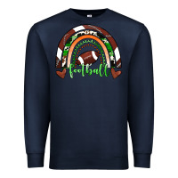 Navy Football Rainbow Premium Sweatshirt - RanaPortraitStore