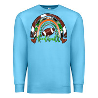 Ocean Blue Football Rainbow Premium Sweatshirt - RanaPortraitStore