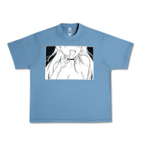 Pebble Blue anime eyes Urban Heavy Tee - artisFamous