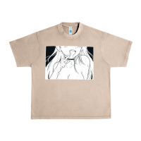 French Oak anime eyes Urban Heavy Tee - artisFamous