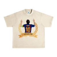 Sandshell Messi The Legend Urban Heavy Tee - artisFamous