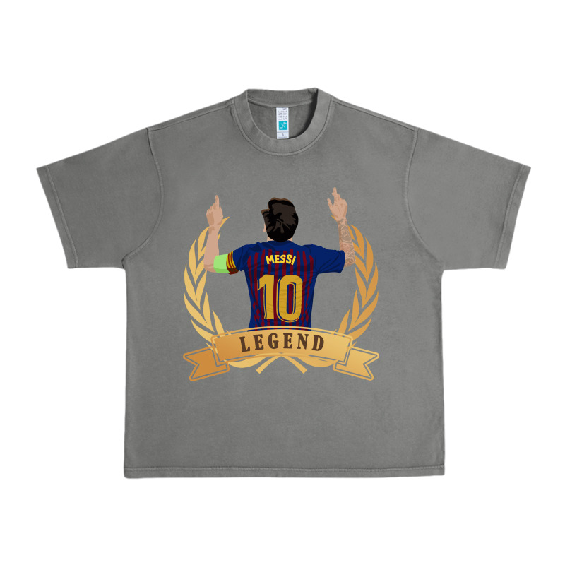 Messi The Legend Urban Heavy Tee by artisFamous | Teevron