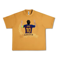 Peanut Butter Messi The Legend Urban Heavy Tee - artisFamous