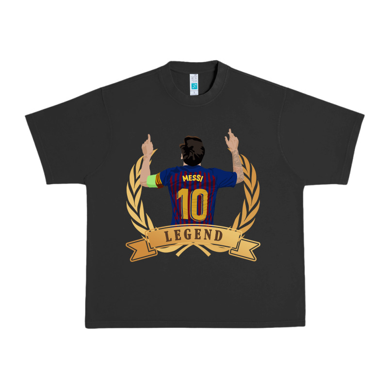 Messi The Legend Urban Heavy Tee by artisFamous | Teevron