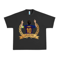 Pigment Black Messi The Legend Urban Heavy Tee - artisFamous