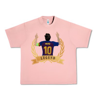 Salmon Messi The Legend Urban Heavy Tee - artisFamous