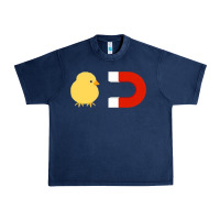 Navy chick magnet Urban Heavy Tee - artisFamous