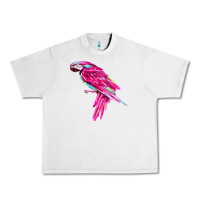 Lunar Rock pink parrot T-shirts Urban Heavy Tee - artisFamous