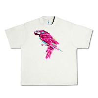 Pistachio pink parrot T-shirts Urban Heavy Tee - artisFamous