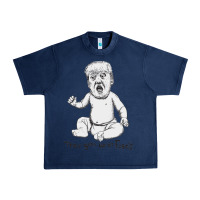 Navy baby trump Urban Heavy Tee - artisFamous