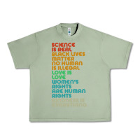 Oil Green vintage, retro science is real, black lives matter Urban Heavy Tee - artisFamous