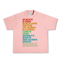 Salmon vintage, retro science is real, black lives matter Urban Heavy Tee - artisFamous