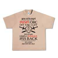 Burro tabletop rpg d20 orc massage critical failure Urban Heavy Tee - artisFamous