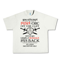 Pistachio tabletop rpg d20 orc massage critical failure Urban Heavy Tee - artisFamous