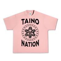 White Taino Nation Coqui Sun Boricua Taino Urban Heavy Tee | Teevron