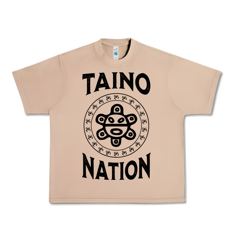 White Taino Nation Coqui Sun Boricua Taino Urban Heavy Tee by artisFamous | Teevron