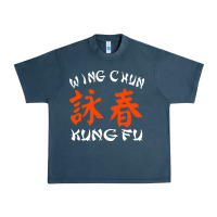 Midnight Navy Wing Chun Urban Heavy Tee - artisFamous
