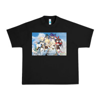 Black Genshin Impact Urban Heavy Tee - artisFamous