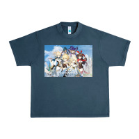 Midnight Navy Genshin Impact Urban Heavy Tee - artisFamous