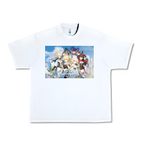 White Genshin Impact Urban Heavy Tee - artisFamous