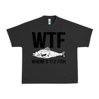 Pigment Black wtf where's the fish Urban Heavy Tee - artisFamous