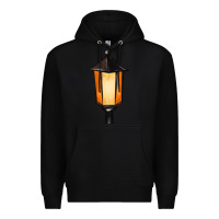 Black street lamp Premium Hoodie - BarkalooDesign