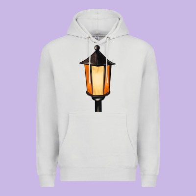 Street Lamp Premium Hoodie Designed By Barkaloodesign