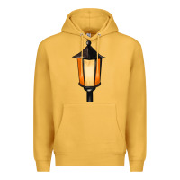 Mustard street lamp Premium Hoodie - BarkalooDesign