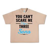 Burro you can't scare me i have three sons Urban Heavy Tee - artisFamous