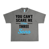 Tornado you can't scare me i have three sons Urban Heavy Tee - artisFamous