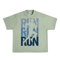 Oil Green Run Running | for Runners Urban Heavy Tee - artisFamous