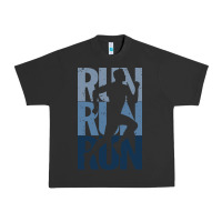 Pigment Black Run Running | for Runners Urban Heavy Tee - artisFamous