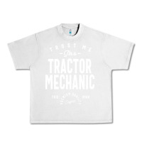 Lunar Rock Tractor Mechanic Gift Funny Job Title Profession Birthday Idea Urban Heavy Tee - artisFamous