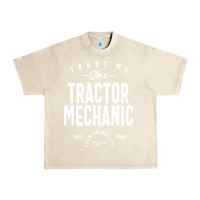 Sandshell Tractor Mechanic Gift Funny Job Title Profession Birthday Idea Urban Heavy Tee - artisFamous