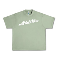Oil Green all gas no brakes for dark Urban Heavy Tee - artisFamous