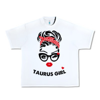 White taurus girl Urban Heavy Tee - artisFamous